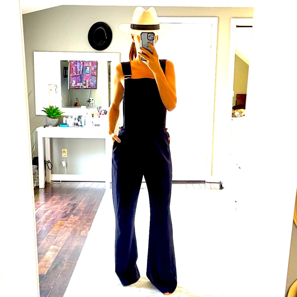 See By CHLOE black crepe jumpsuit size 34 Converts to US 4